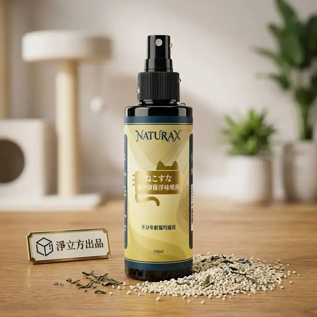天然植萃貓砂抑菌淨味噴劑